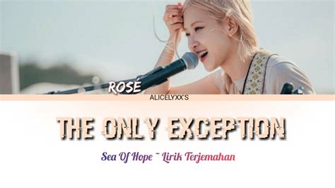the only exception lirik terjemahan