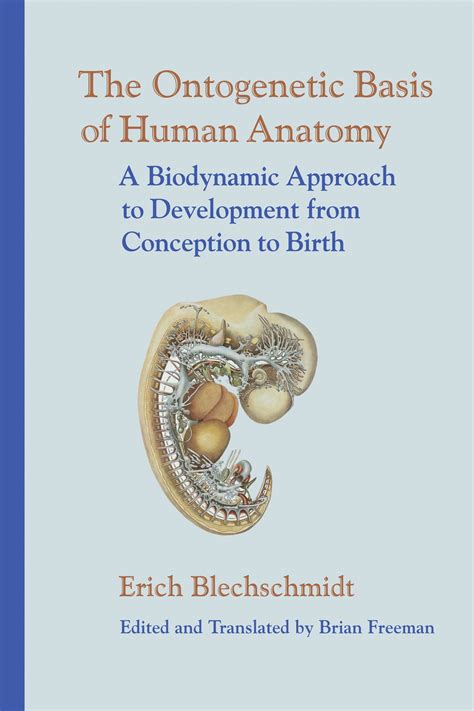 the ontogenetic basis of human anatomy the biodyn