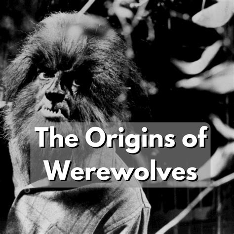 The Origins Of Werewolves Owlcation Werewolf - Werewolf