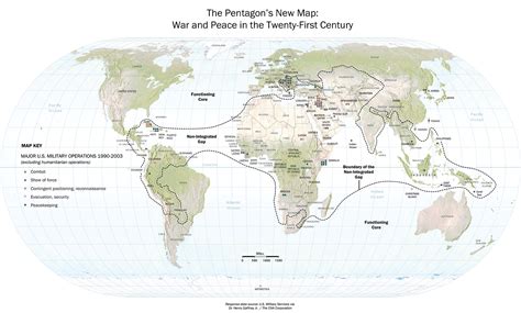 The Pentagons New Map Thomas Pm Barnett