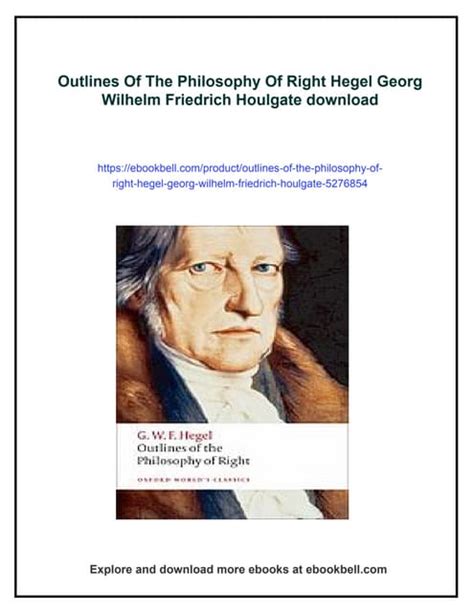The Philosophy Of Right