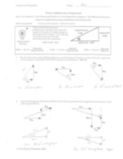 The Physics Classroom Answers