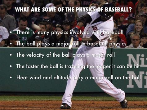 The Physics Of Baseball And Hit Charts Science Baseball Science Experiments - Baseball Science Experiments