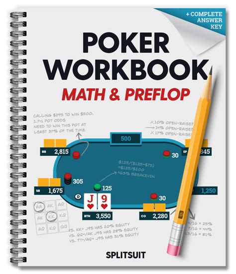 The Poker Math Amp Preflop Workbook Splitsuit My Math Workbook - My Math Workbook