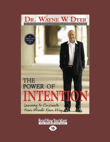 the power of intention easyread super large 18pt edition wayne dyer