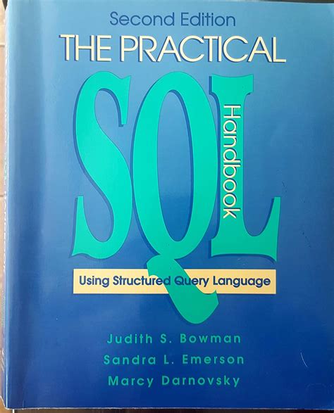 The Practical Sql Handbook Using Sql Variants