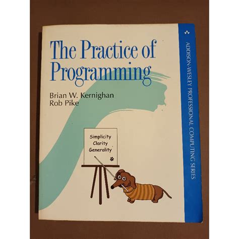 The Practice Of Programming Brian W Kernighan