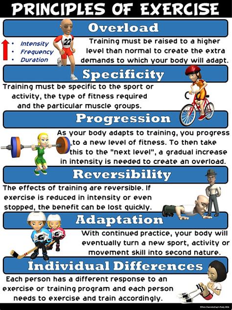 the principles of exercise fitness health