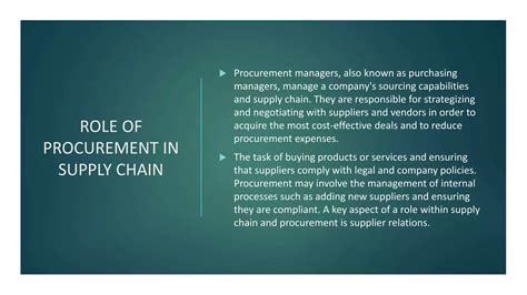 The Procurement And Supply Managers Desk Reference Second Edition Website