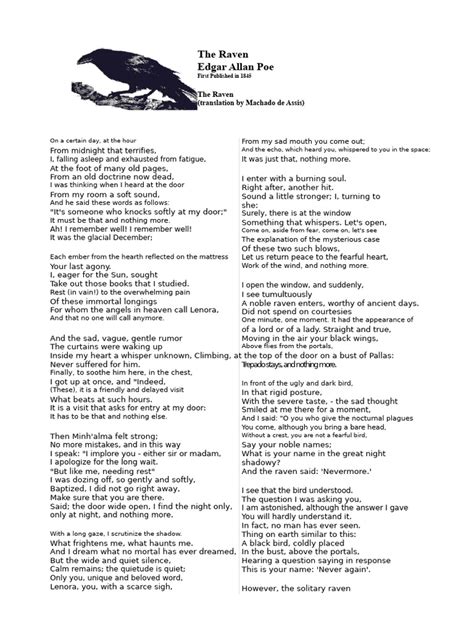 The Raven Pdf