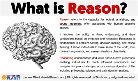 The Reason Is That