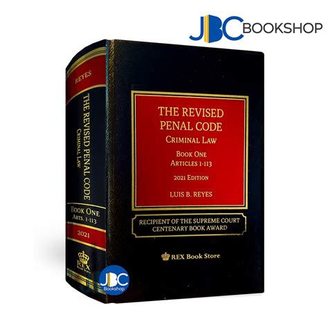 The Revised Penal Code Criminal Law Book Two Luis B Reyes