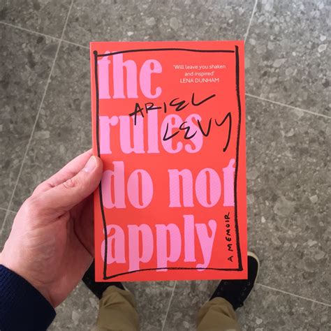 the rules do not apply a memoir