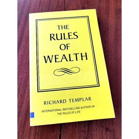 The Rules Of Wealth