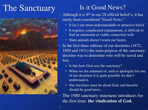 The Sanctuary Message Powerpoint Ppt Presentation