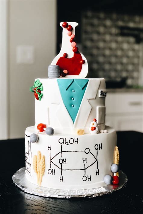 The Science Of Cake Biochemistry And Molecular Biology Science Cake - Science Cake