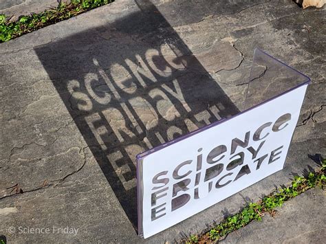 The Science Of Sunlight And Shadows Science Friday Science Light And Shadows - Science Light And Shadows