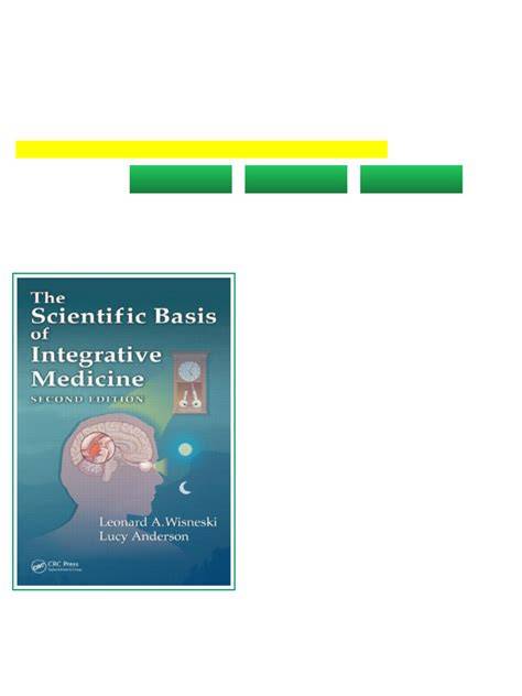 the scientific basis of integrative health englis