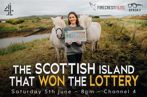 the scottish island that won the lottery
