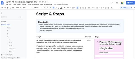 The Script If You Can See Me Now