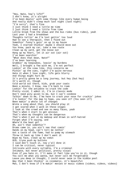 The Search Lyrics