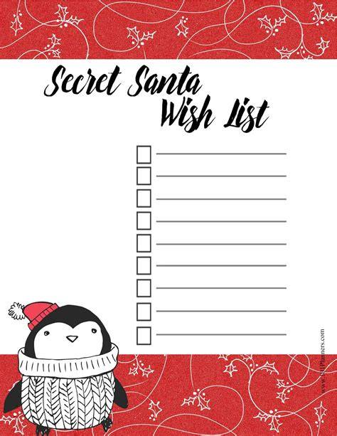 the secret wish list