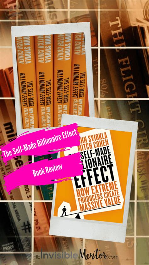 The Self Made Billionaire Effect How Extreme Producers Create Massive Value