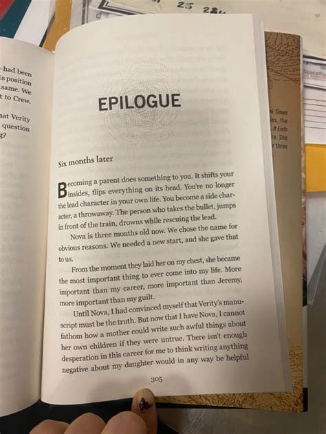 The Sentence Book Ending Explained