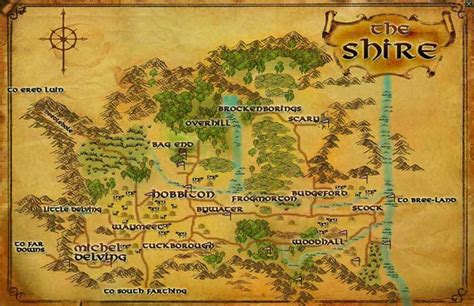 The Shire Map