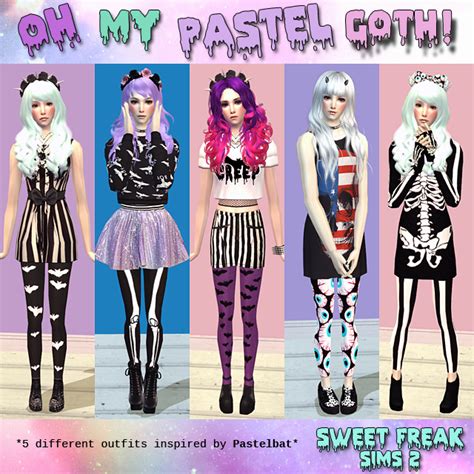 the sims 3 pastel goth s