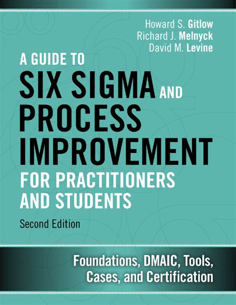 The Six Sigma Practitioner's Guide To Data Analysis