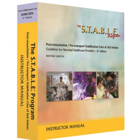 The Stable Program Instructor Manual Guidelines Fo Rneonatal Healthcare Providers