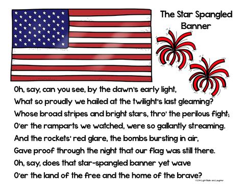 The Star Spangled Banner Worksheet   Read The Star Spangled Banner Worksheet Education Com - The Star Spangled Banner Worksheet