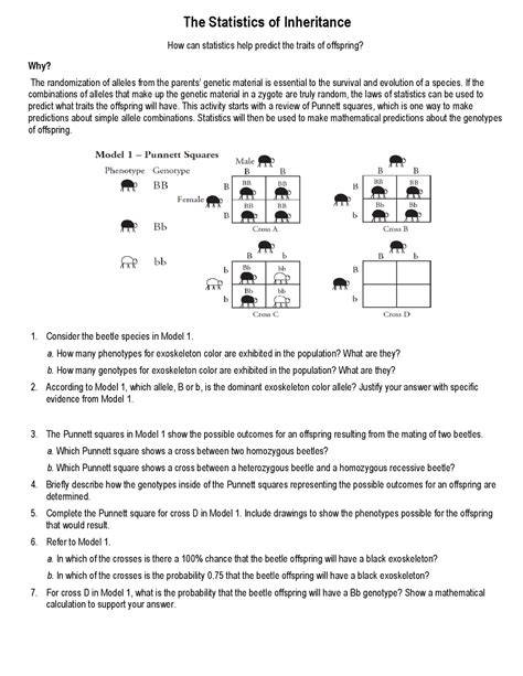The Statistics Of Inheritance