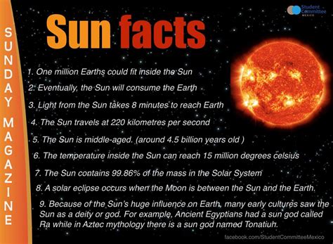The Sun Facts About The Bright Star At Science Of The Sun - Science Of The Sun