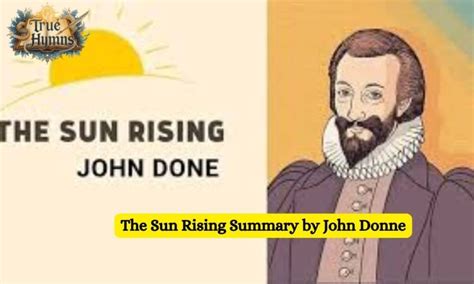 The Sun Rising Summary