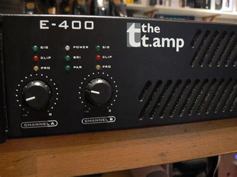 the t.amp E-400 – Thomann Sverige