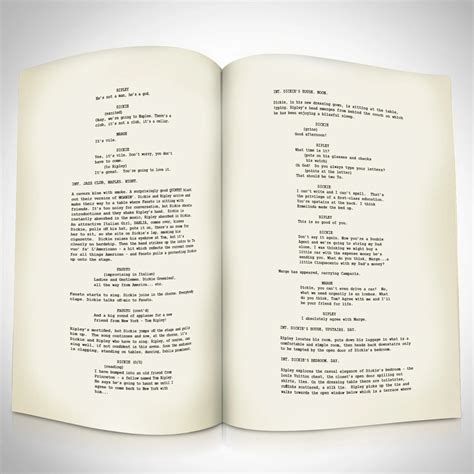 The Talented Mr Ripley Script