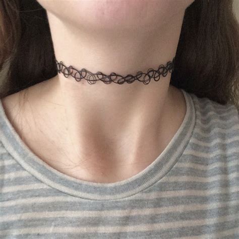 the tattoo choker i made