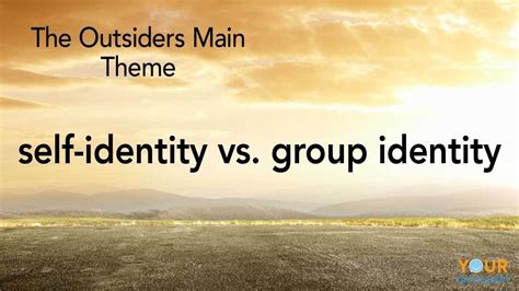 The Theme Of Outsiders