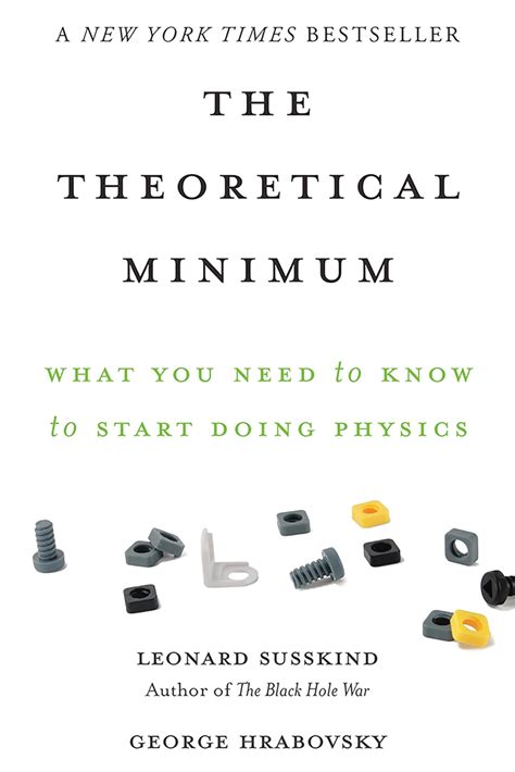 the theoretical minimum what you need to know to