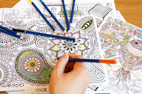 The Therapeutic Science Of Adult Coloring Books How Colors Of Science - Colors Of Science