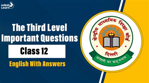 The Third Level Important Questions