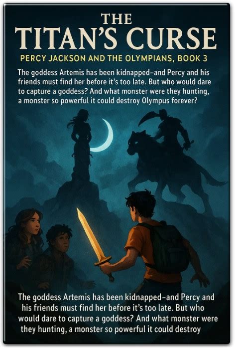 The Titans Curse Chapter Summary