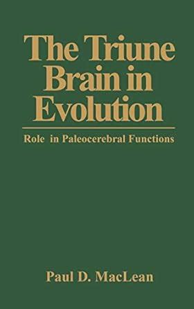 The Triune Brain In Evolution Role In Paleocerebral Functions Author Paul D Maclean Published On February 199
