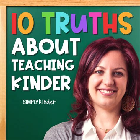 The Truth About Teaching Kindergarten Kindergarten Teaching - Kindergarten Teaching