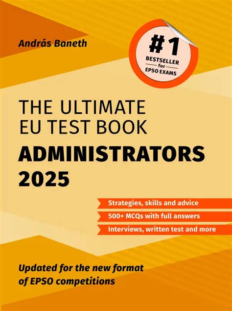 the ultimate eu test book administrators 2024