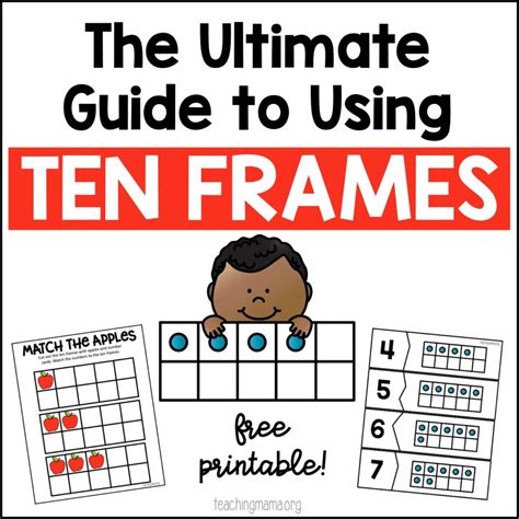 The Ultimate Guide To Using Ten Frames Teaching Ten Frame Math Kindergarten - Ten Frame Math Kindergarten