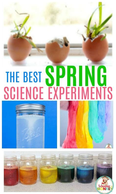 The Ultimate List Of Spring Science Experiments For Preschool Spring Science Activities - Preschool Spring Science Activities