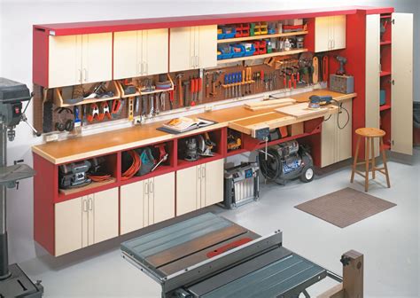 The Ultimate One Wall Workshop Cabinet Diy Complete Plan
